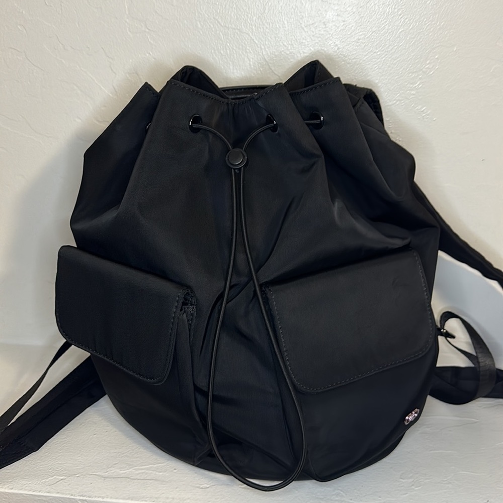Preloved Calia Black Drawstring Backpack - image 5